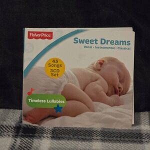 Fisher-Price Sweet Dreams 3CD Set Baby Lullabies Music Instrumental Classical